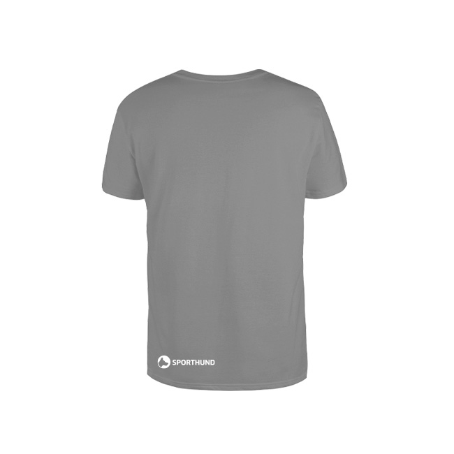 SPORTHUND Fun T-Shirt Hate People Herren Grey