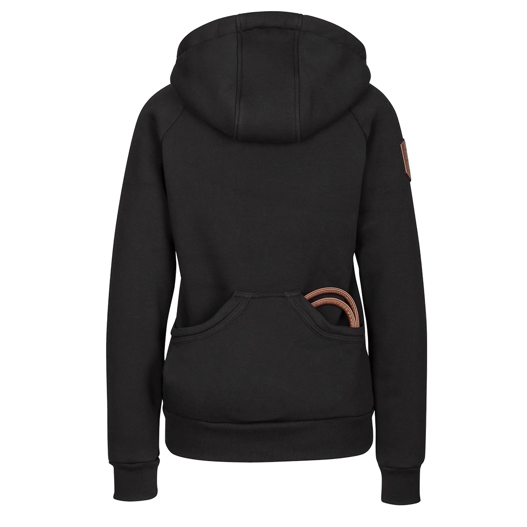 DOGGER Winterhoodie Damen Schwarz 46