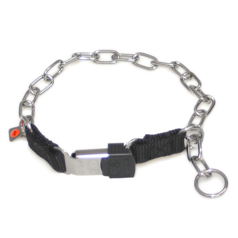 Sprenger Halskette Edelstahl mit Clickverschluß 3 mm