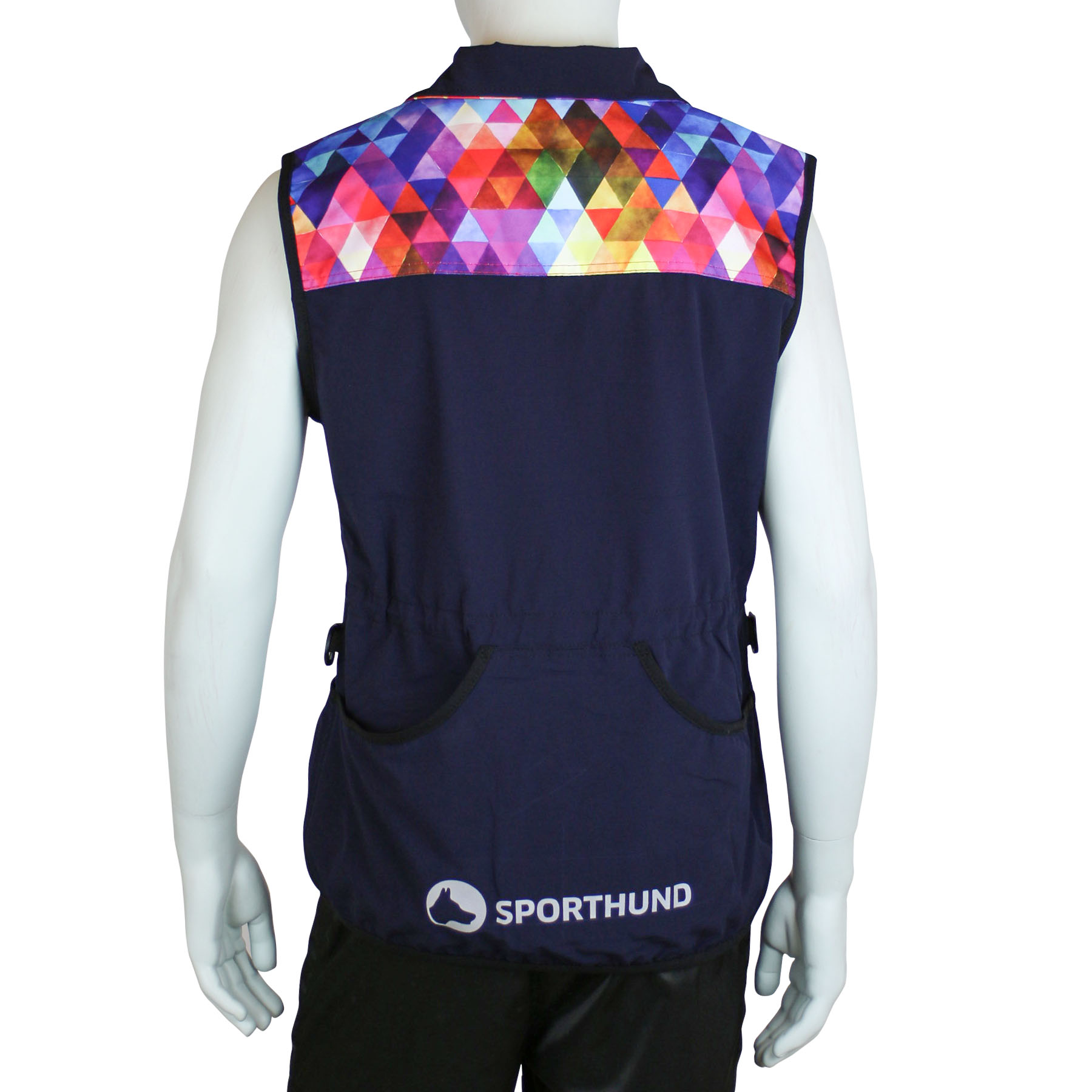 Sporthund Weste Damen Farbenspiel 2XL