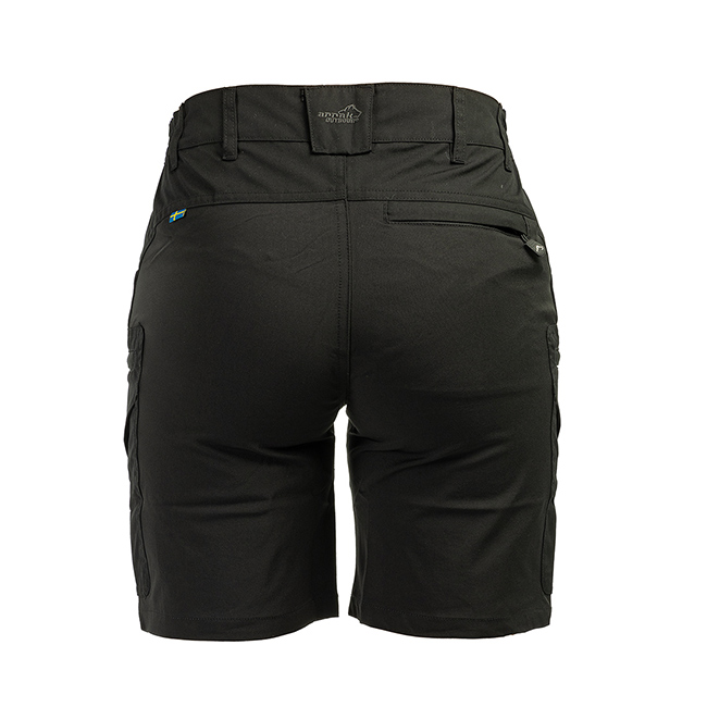 Arrak New Active Stretch Shorts Damen Schwarz