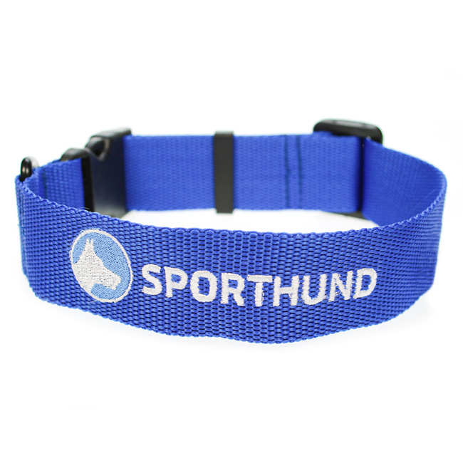 Sporthund Halsband 4 cm breit