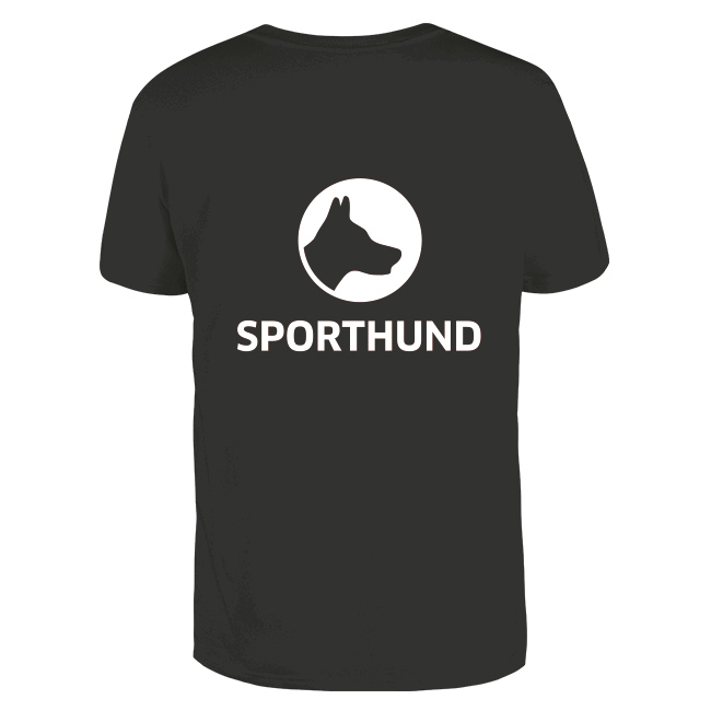 SPORTHUND Freestyle T-Shirt Herren Schwarz
