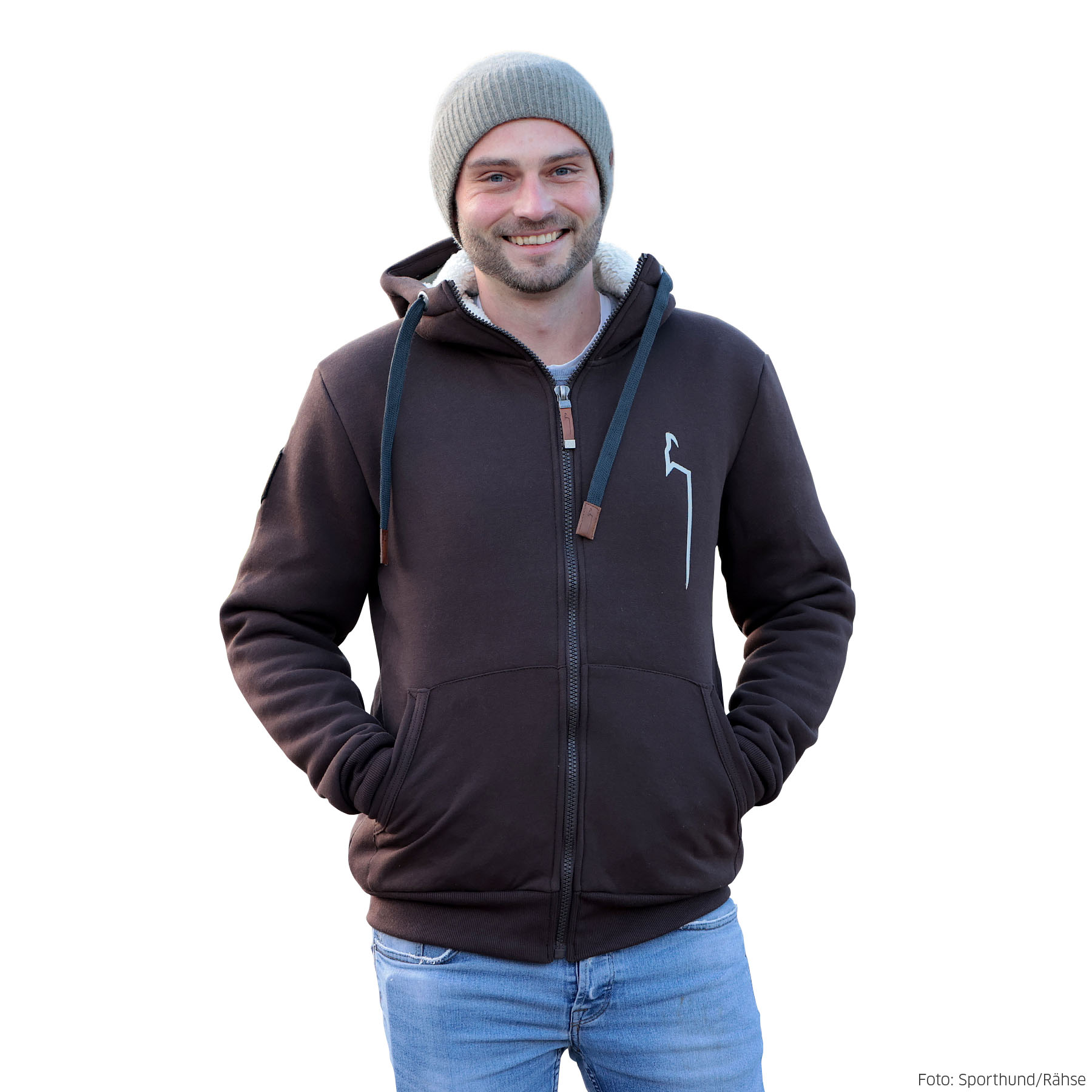 DOGGER Winterhoodie Braun