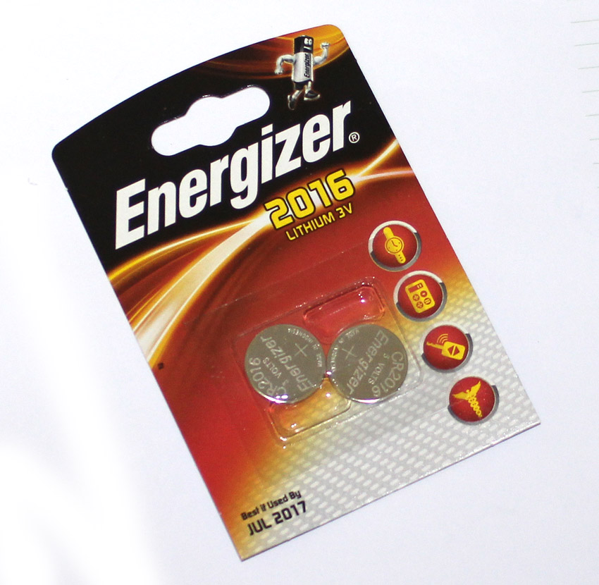 Energizer CR2016 Doppelpack