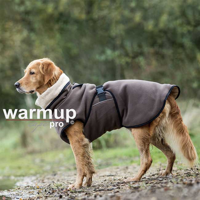 Warmup cape PRO XL Mocca