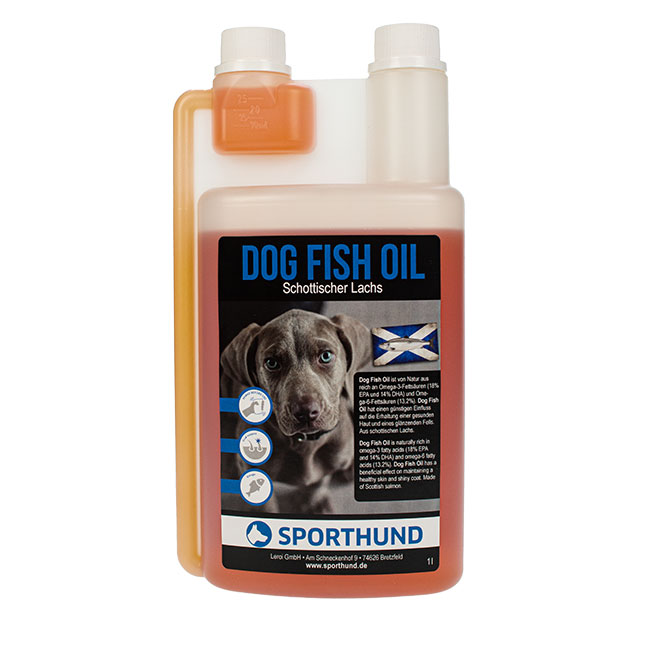 SPORTHUND Hunde Fischöl 1000 ml