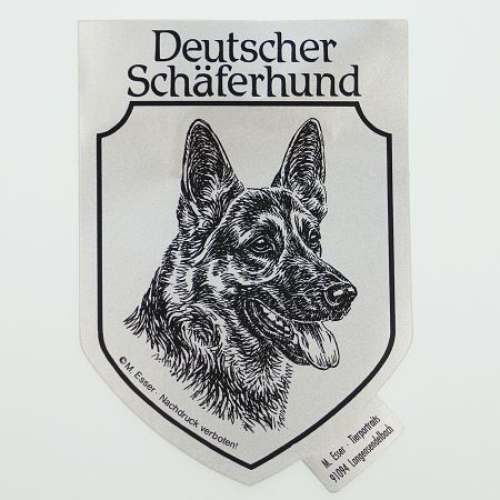 Aufkleber Wappen Deutscher Schäferhund