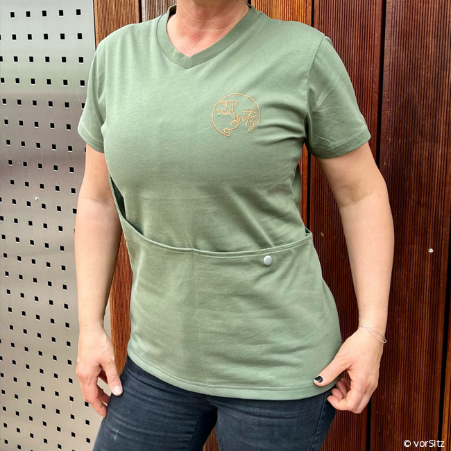 Vorsitz Funktionsshirt Olive