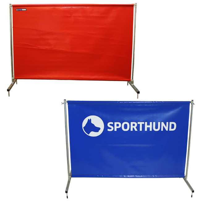 Sporthund Sprunghürde