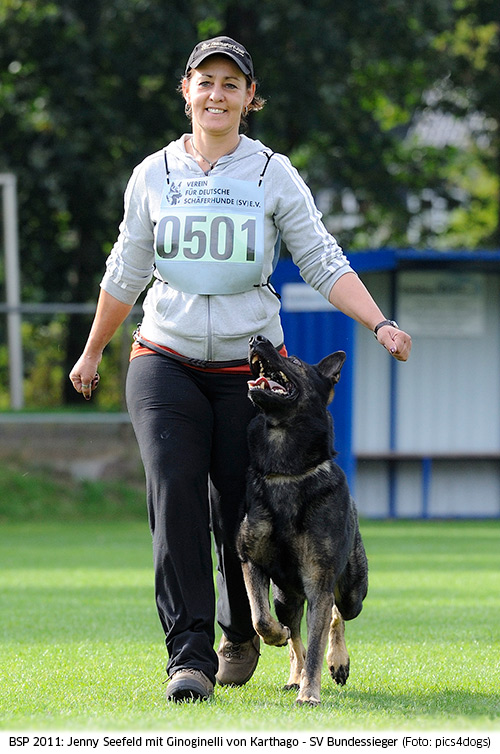 Jenny Seefeld mit Ginoginelli von Karthago