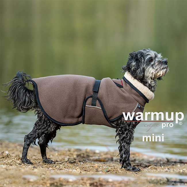 Warmup cape PRO Mini 40 Mocca