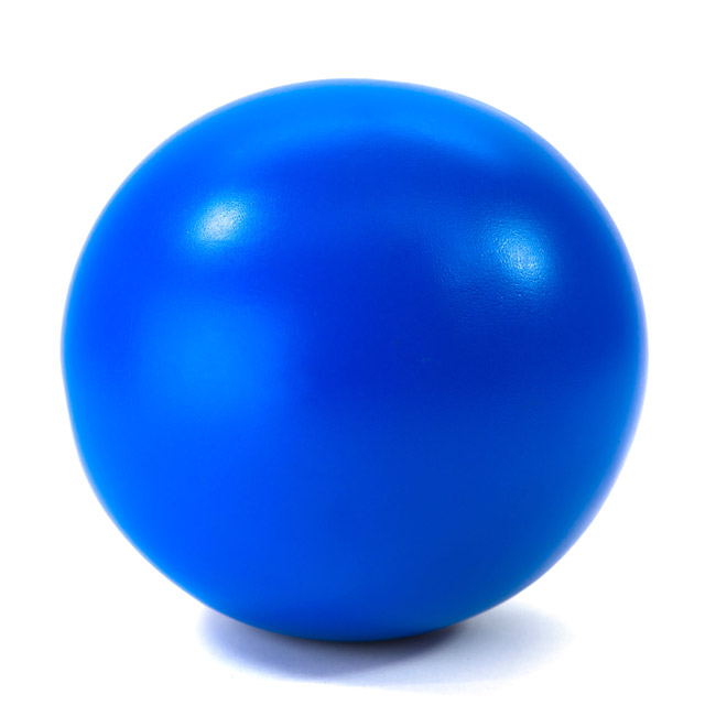 Fußball für Hunde blau 25 cm