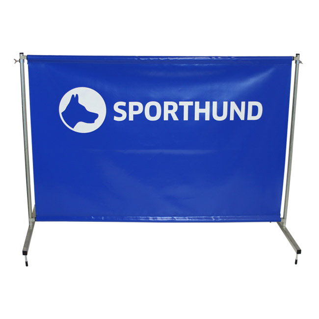 Sporthund Sprunghürde