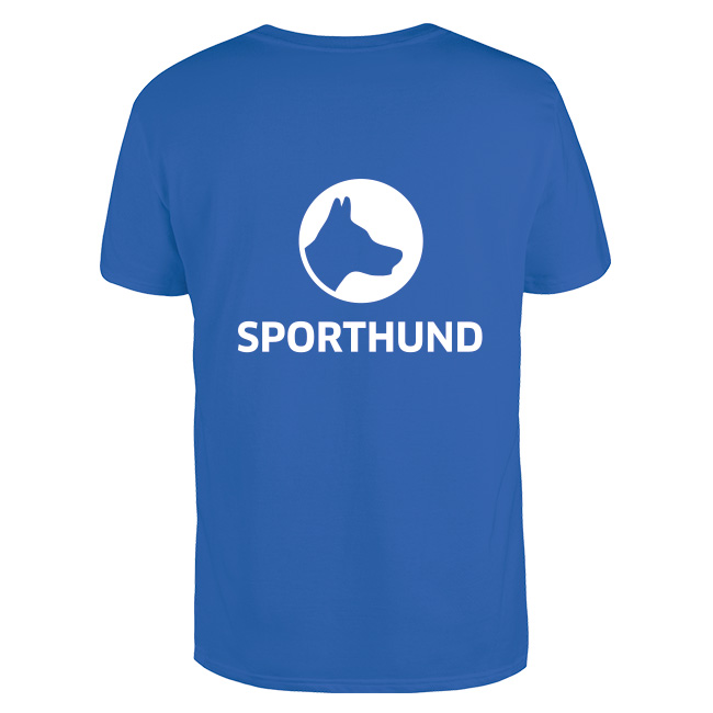 SPORTHUND Freestyle T-Shirt Herren Blau