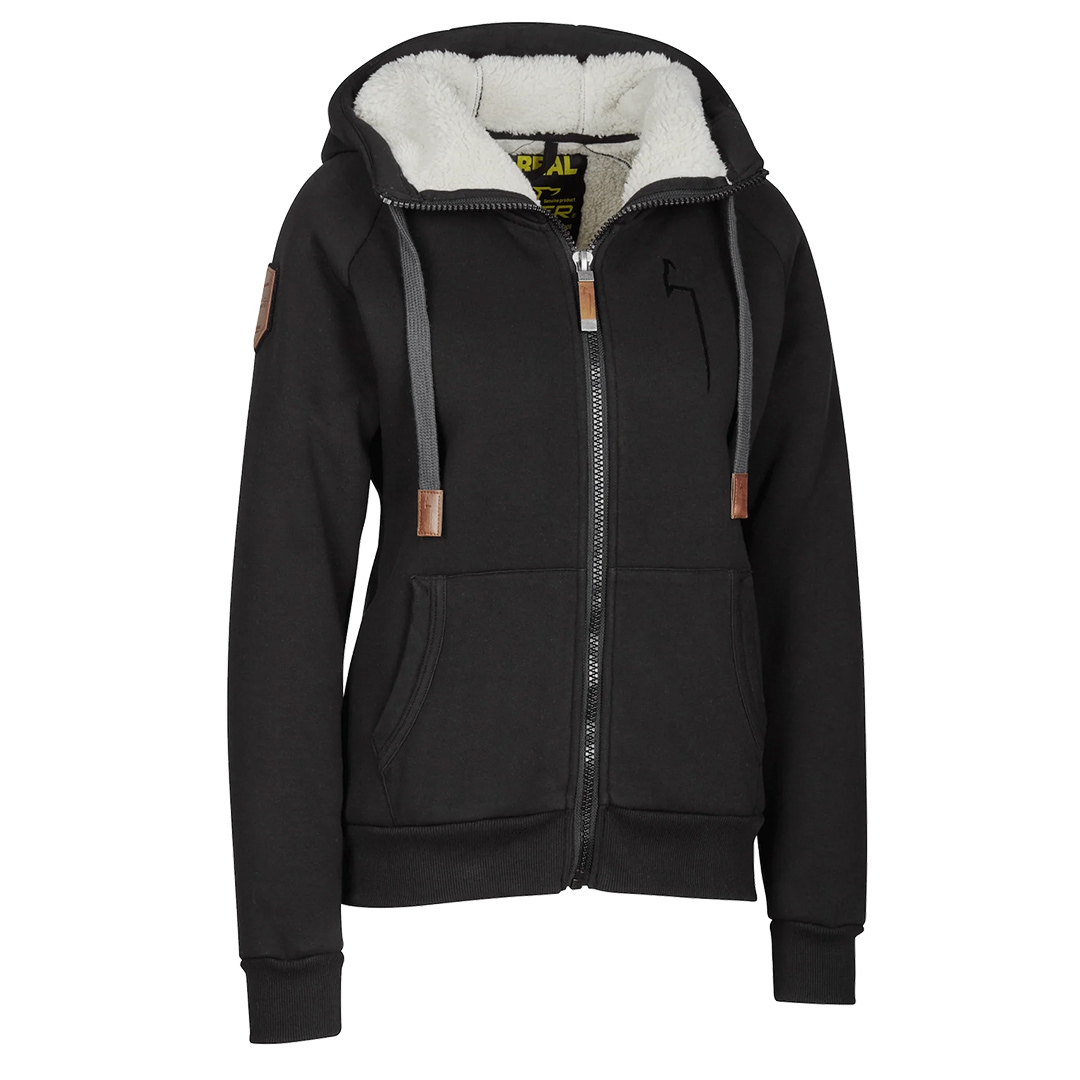 DOGGER Winterhoodie Damen schwarz