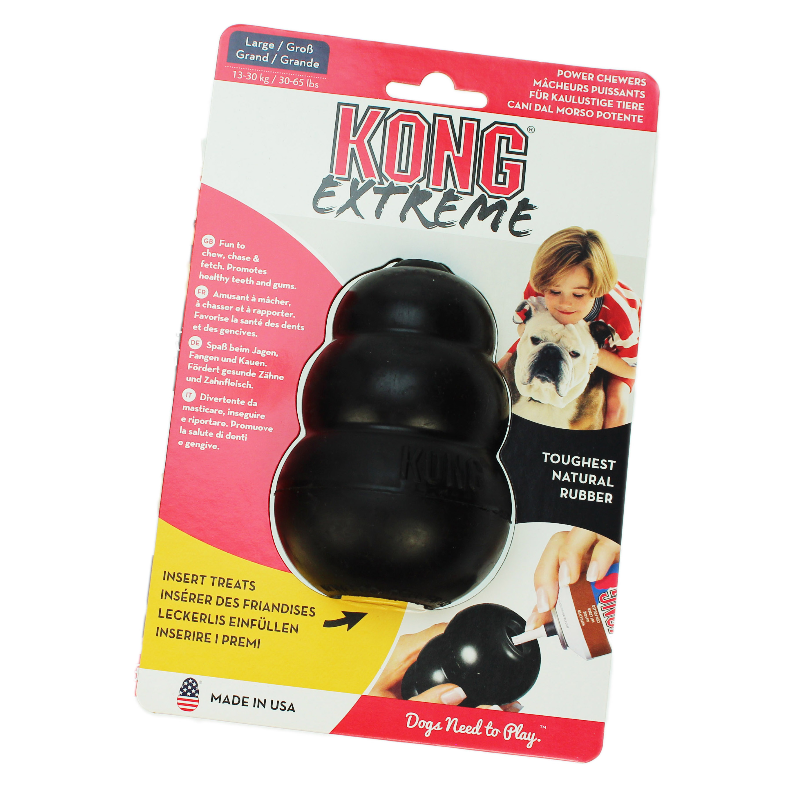 Kong Extreme Vollgummi, für stark kauende Hunde