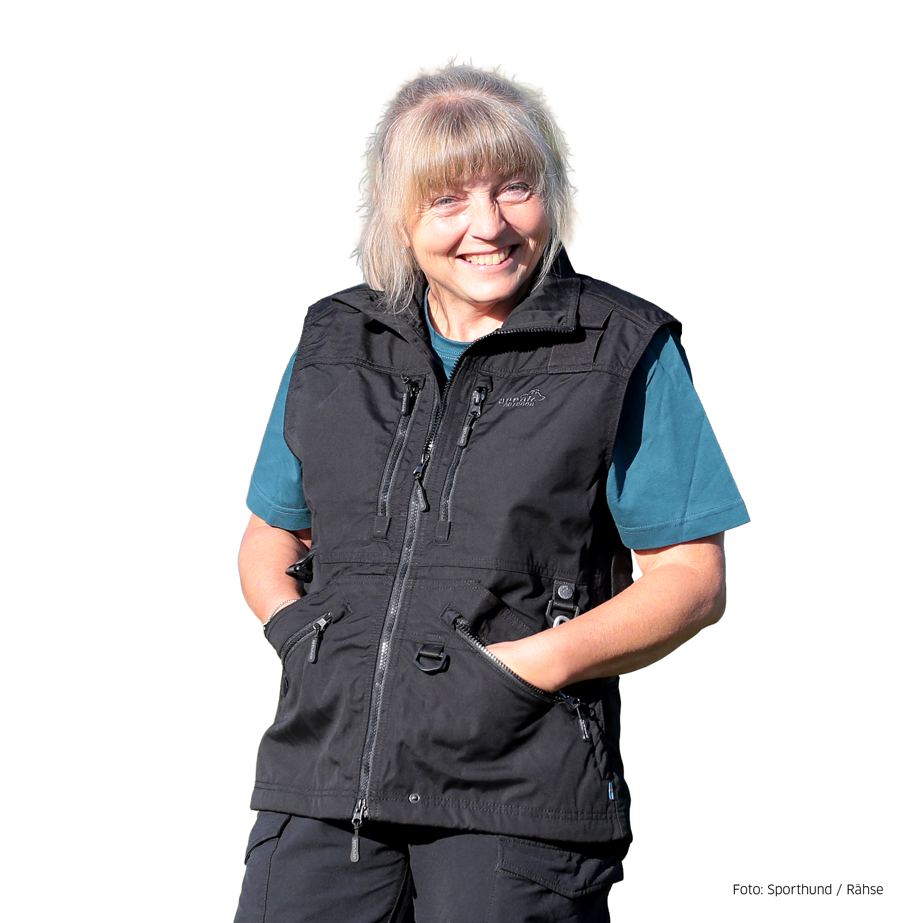 Arrak Competition Weste Damen Schwarz