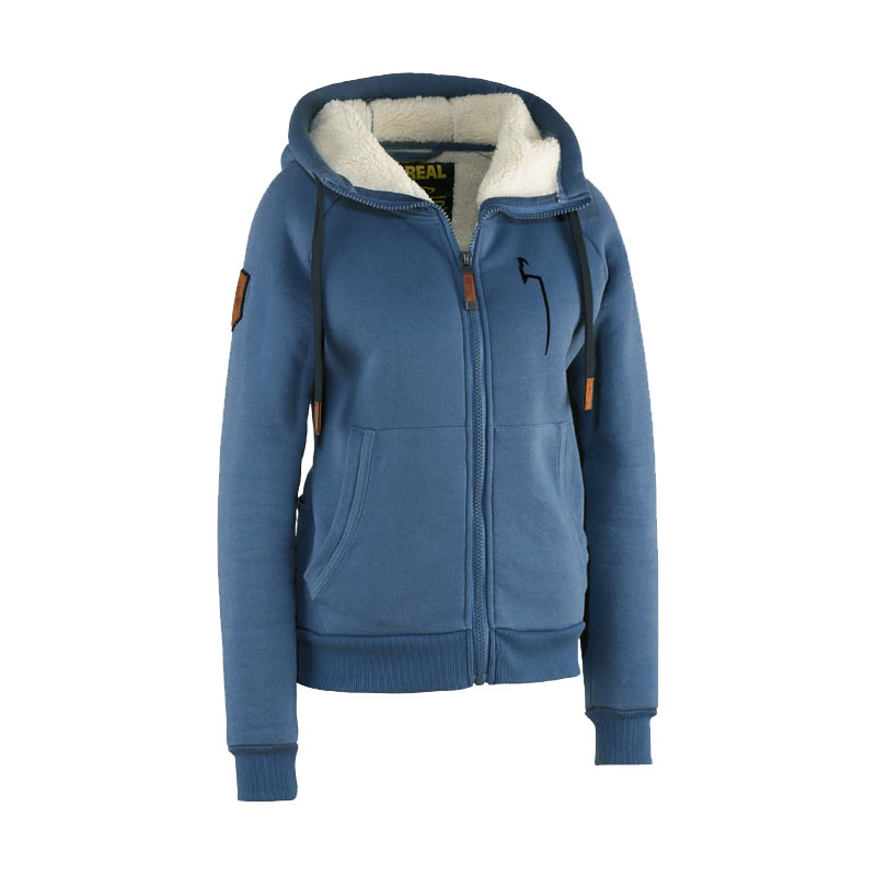 DOGGER Winterhoodie Damen smoke blue