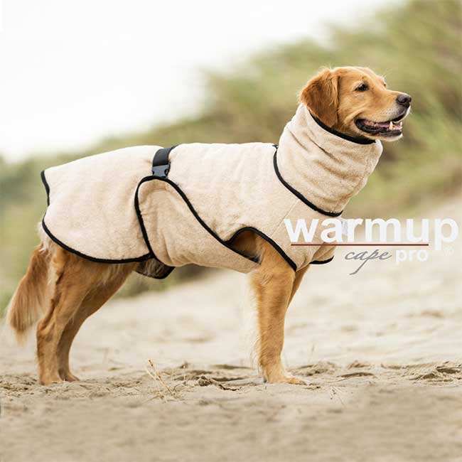 Warmup cape PRO XL Mocca