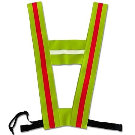 Schutztrapez Reflex mit Schnallen 90cm