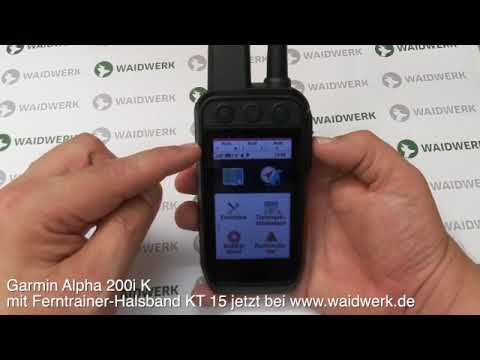 Garmin Alpha 200iK Handteil